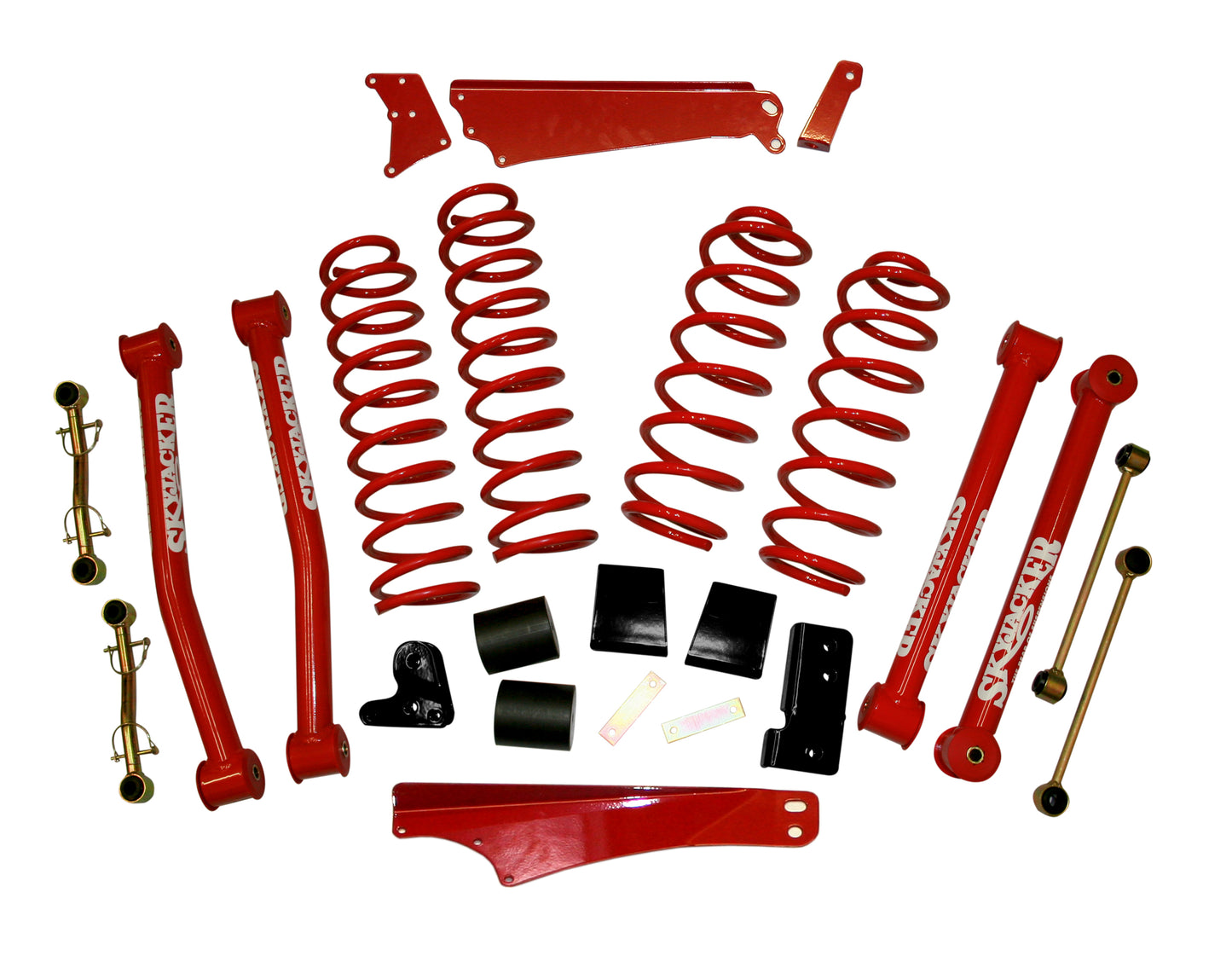 JK401KCR-H JEEP JK 4-5 in. Suspension Lift Kit with Hydro Shocks