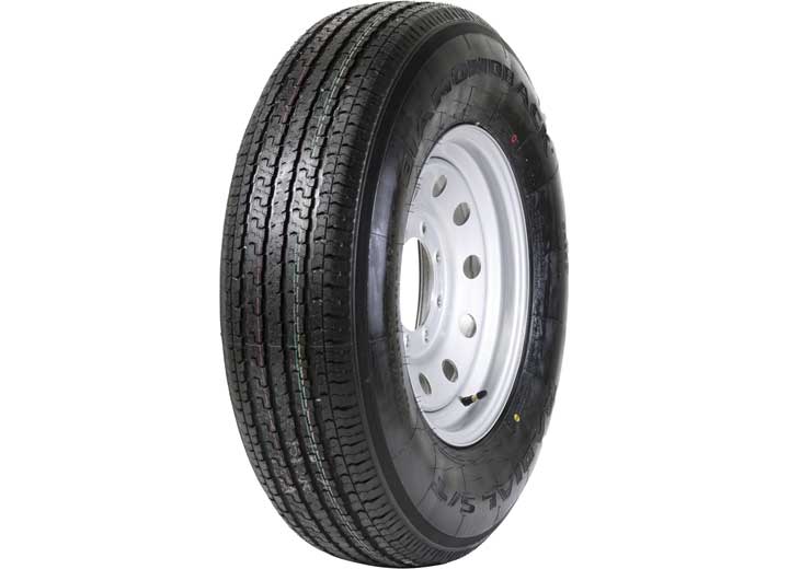 Trailer wheels and tires