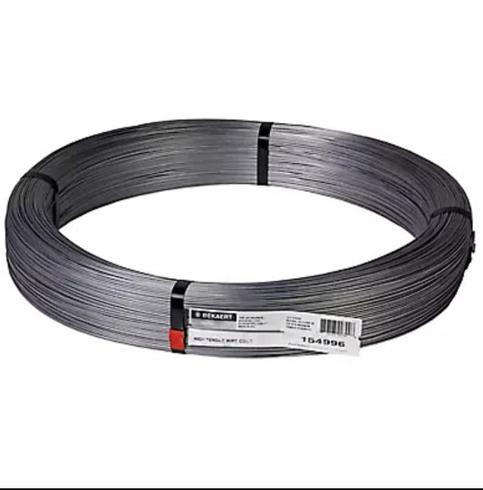 12.5 ga 170k PSI Bezinal® 4000' High Tensile Smooth Wire