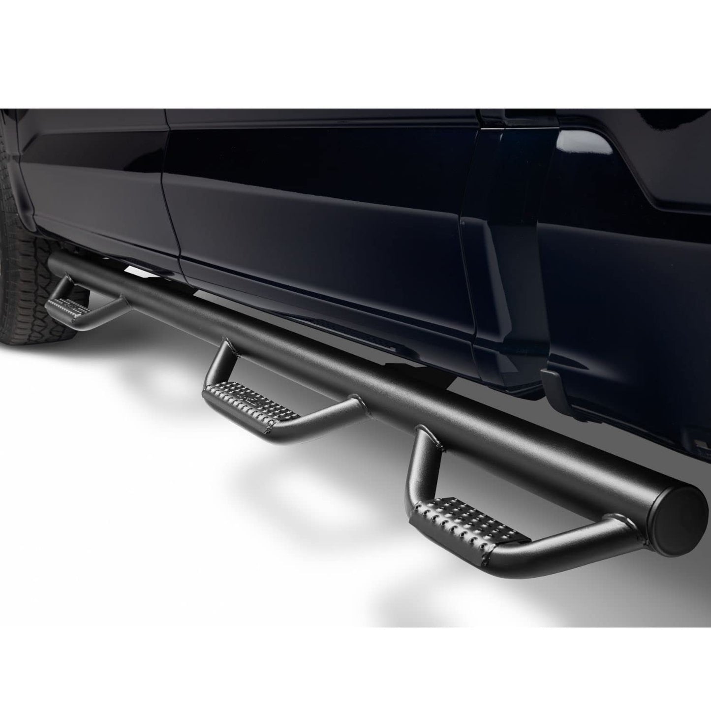 D20100CC-6-TX 19-C RAM 2500/3500 NEW BODY STYLE CREW CAB 6.4FT 3IN TEXTURED BLACK BED ACCESS NERF STEPS